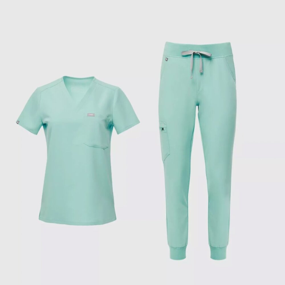 Figs Limited Edition Set of Sea Glass XS scrubs